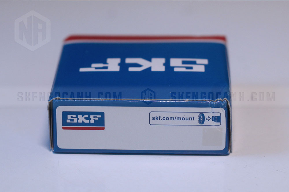Mặt sau của vỏ hộp Vòng bi 6004-2RSH/C3 SKF chính hãng