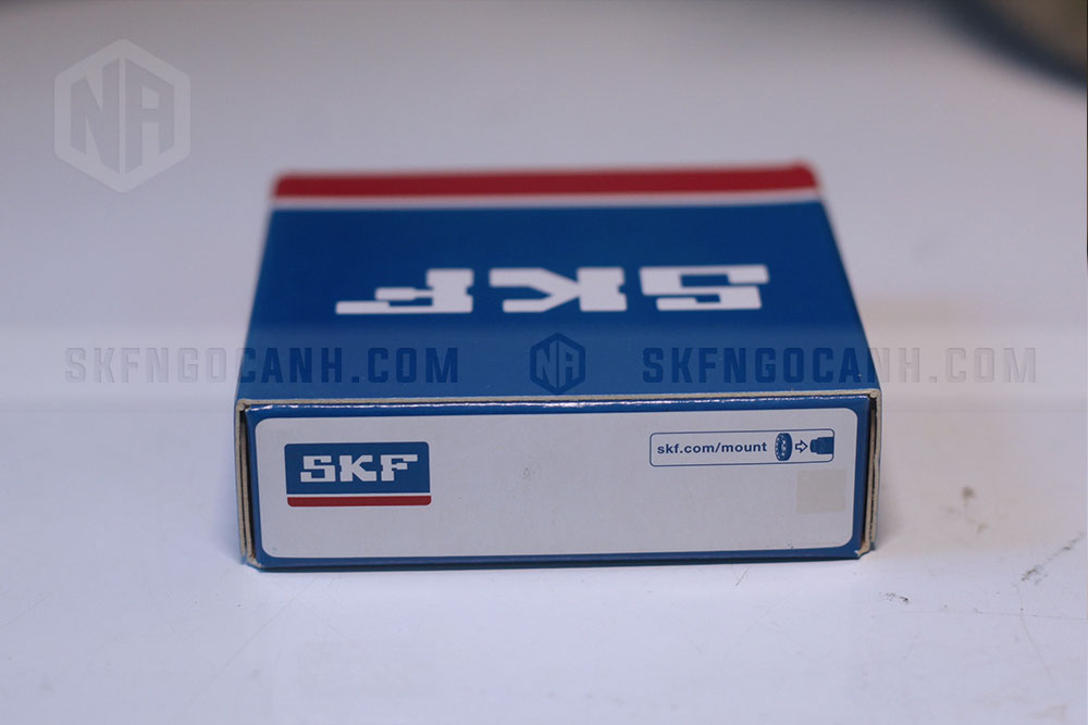 Mặt sau của vỏ hộp Vòng bi 6008 SKF chính hãng