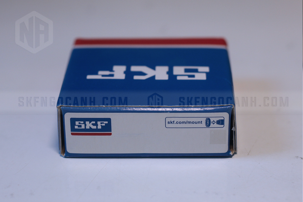 Mặt sau của vỏ hộp Vòng bi 6206 SKF chính hãng