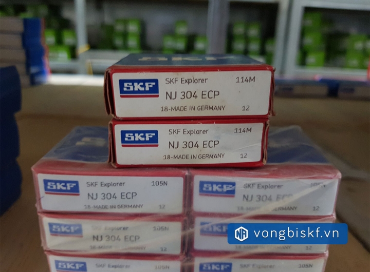 Vòng bi SKF NJ 204 ECP chính hãng phân phối bởi Mua bán Vòng Bi - Đại lý ủy quyền SKF Vòng bi SKF NJ 204 ECP chính hãng