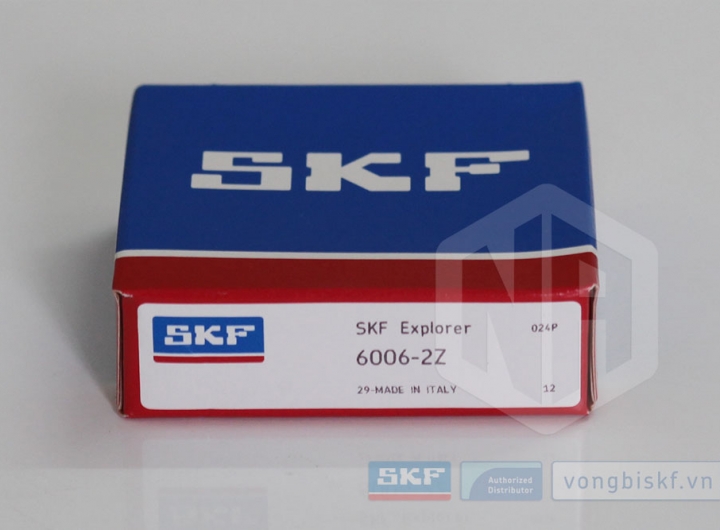 Vòng bi SKF 6006-2Z chính hãng phân phối bởi Mua bán Vòng Bi - Đại lý ủy quyền SKF Vòng bi SKF 6006-2Z chính hãng