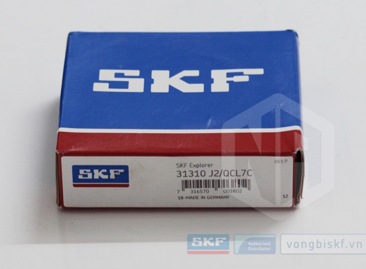 Vòng bi SKF 31310 J2/QCL7C chính hãng phân phối bởi Mua bán Vòng Bi - Đại lý ủy quyền SKF Vòng bi SKF 31310 J2/QCL7C chính hãng