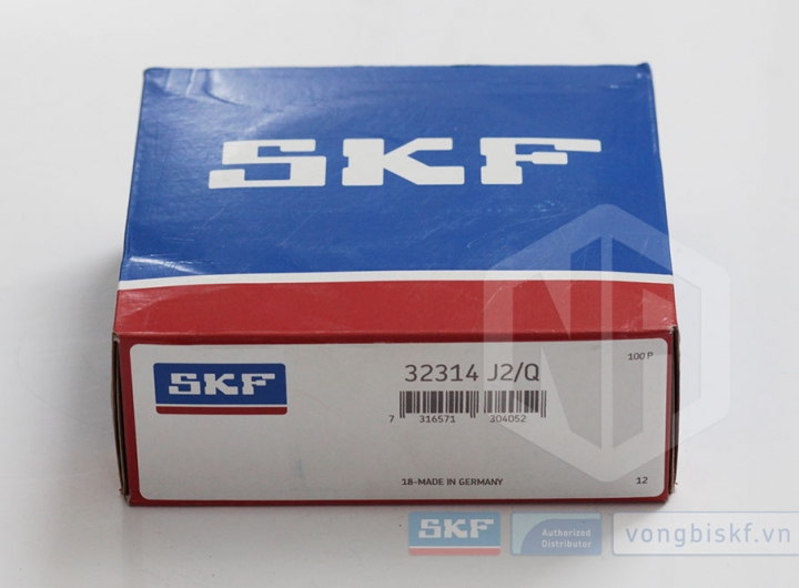 Vòng bi SKF 32314 J2/Q chính hãng phân phối bởi Mua bán Vòng Bi - Đại lý ủy quyền SKF Vòng bi SKF 32314 J2/Q chính hãng