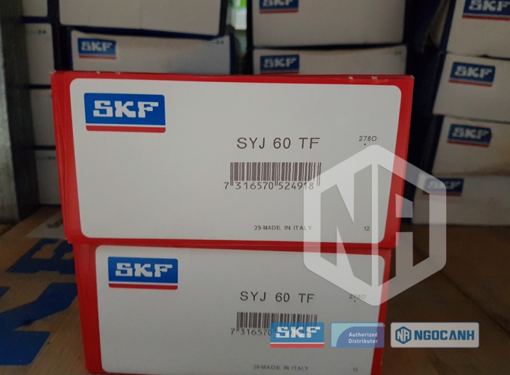 Gối đỡ SKF SYJ 60 TF chính hãng phân phối bởi Mua bán Vòng Bi - Đại lý ủy quyền SKF Gối đỡ SKF SYJ 60 TF chính hãng
