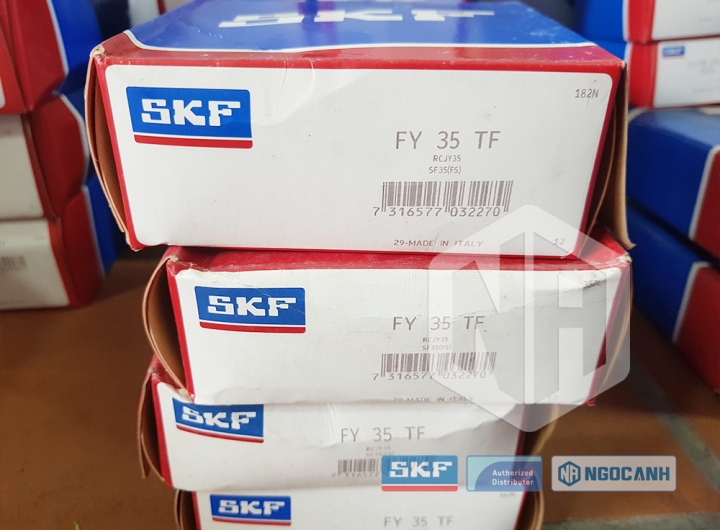 Gối đỡ SKF FY 35 TF chính hãng phân phối bởi Mua bán Vòng Bi - Đại lý ủy quyền SKF Gối đỡ SKF FY 35 TF chính hãng