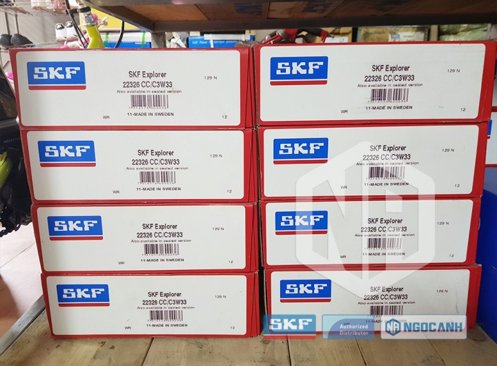 Vòng bi SKF 22326 CC/C3W33 chính hãng phân phối bởi Mua bán Vòng Bi - Đại lý ủy quyền SKF Vòng bi SKF 22326 CC/C3W33 chính hãng