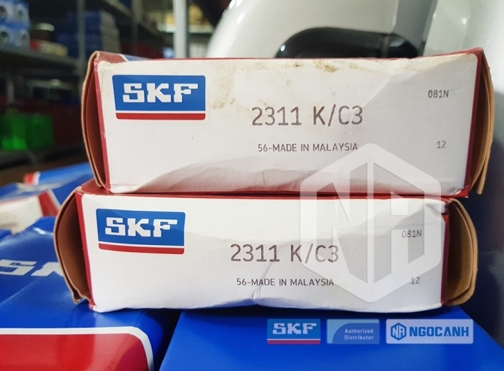 Vòng bi SKF 2311 K/C3 chính hãng phân phối bởi Mua bán Vòng Bi - Đại lý ủy quyền SKF Vòng bi SKF 2311 K/C3 chính hãng