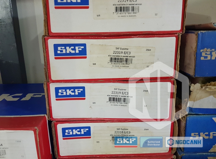 Vòng bi SKF 22319 E/C3 chính hãng phân phối bởi Mua bán Vòng Bi - Đại lý ủy quyền SKF Vòng bi SKF 22319 E/C3 chính hãng