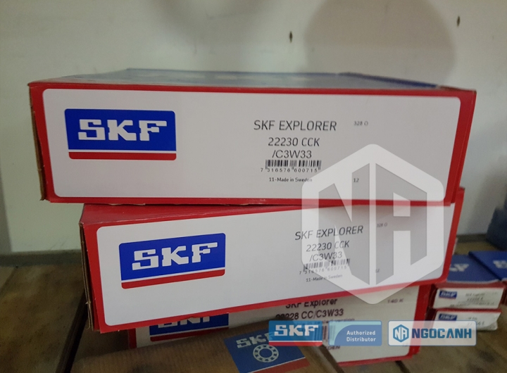 Vòng bi SKF 22230 CCK/C3W33 chính hãng phân phối bởi Mua bán Vòng Bi - Đại lý ủy quyền SKF Vòng bi SKF 22230 CCK/C3W33 chính hãng