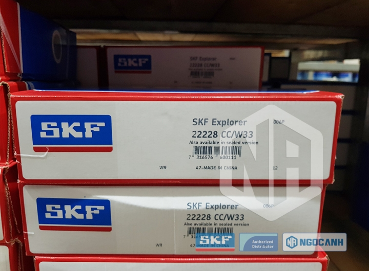 Vòng bi SKF 22228 CC/W33 chính hãng phân phối bởi Mua bán Vòng Bi - Đại lý ủy quyền SKF Vòng bi SKF 22228 CC/W33 chính hãng