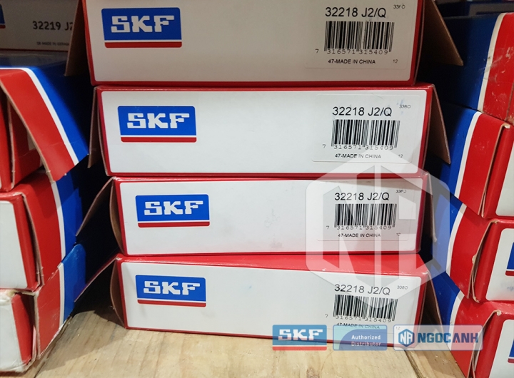 Vòng bi SKF 32218 J2/Q chính hãng phân phối bởi Mua bán Vòng Bi - Đại lý ủy quyền SKF Vòng bi SKF 32218 J2/Q chính hãng