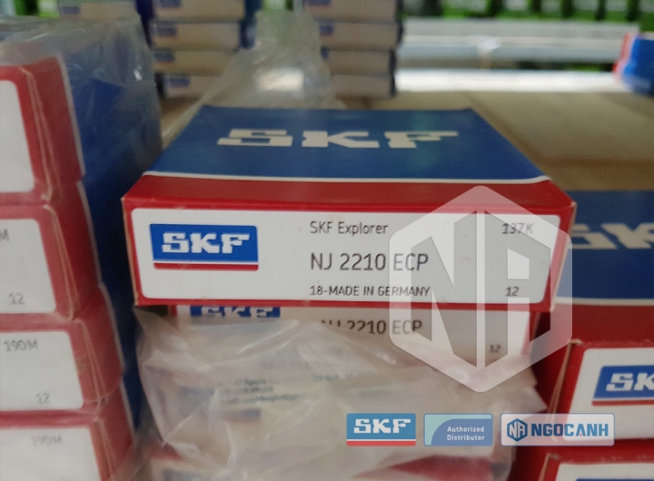 Vòng bi SKF NJ 2210 ECP chính hãng phân phối bởi Mua bán Vòng Bi - Đại lý ủy quyền SKF Vòng bi SKF NJ 2210 ECP chính hãng