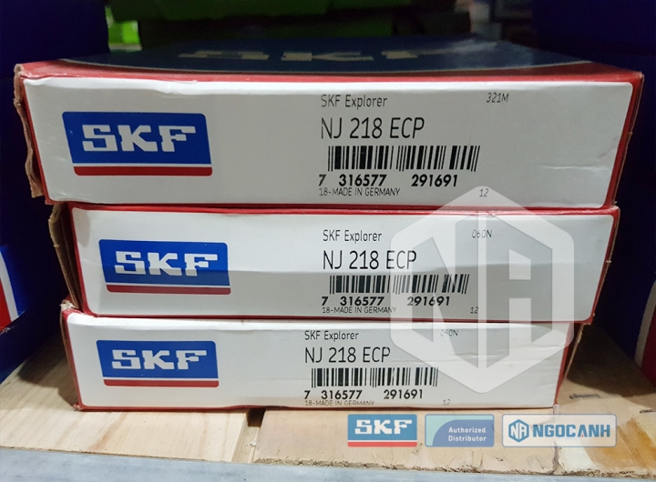 Vòng bi SKF NJ 218 ECP chính hãng phân phối bởi Mua bán Vòng Bi - Đại lý ủy quyền SKF Vòng bi SKF NJ 218 ECP chính hãng