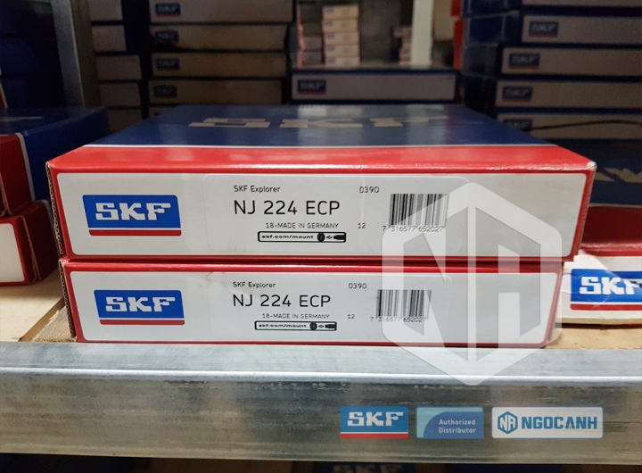 Vòng bi SKF NJ 224 ECP chính hãng phân phối bởi Mua bán Vòng Bi - Đại lý ủy quyền SKF Vòng bi SKF NJ 224 ECP chính hãng