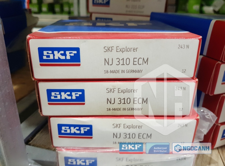 Vòng bi SKF NJ 310 ECM chính hãng phân phối bởi Mua bán Vòng Bi - Đại lý ủy quyền SKF Vòng bi SKF NJ 310 ECM chính hãng