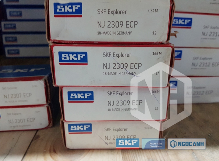 Vòng bi SKF NJ 2309 ECP chính hãng phân phối bởi Mua bán Vòng Bi - Đại lý ủy quyền SKF Vòng bi SKF NJ 2309 ECP chính hãng