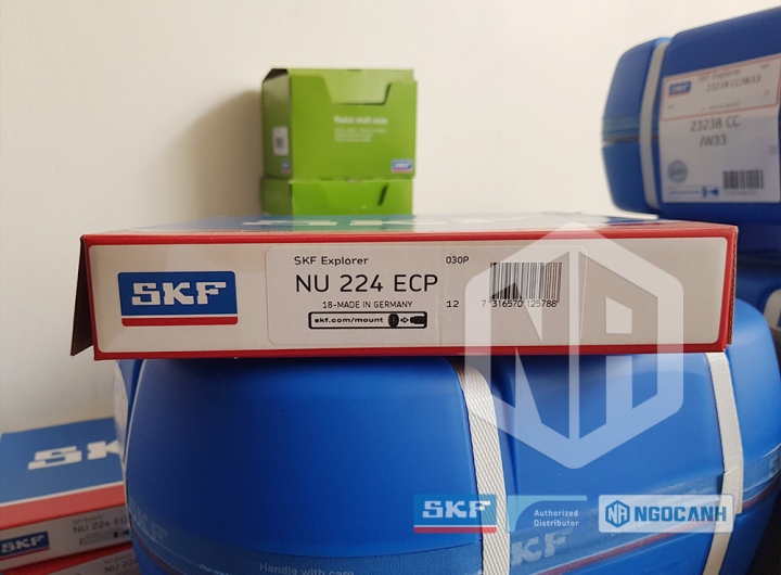 Vòng bi SKF NU 224 ECP chính hãng phân phối bởi Mua bán Vòng Bi - Đại lý ủy quyền SKF Vòng bi SKF NU 224 ECP chính hãng