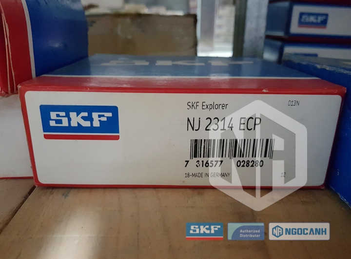 Vòng bi SKF NJ 2314 ECP chính hãng phân phối bởi Mua bán Vòng Bi - Đại lý ủy quyền SKF Vòng bi SKF NJ 2314 ECP chính hãng