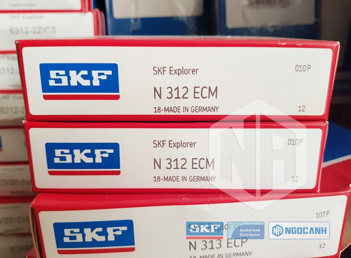 Vòng bi SKF N 312 ECM chính hãng phân phối bởi Mua bán Vòng Bi - Đại lý ủy quyền SKF Vòng bi SKF N 312 ECM chính hãng