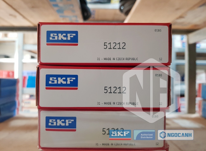 Vòng bi SKF 51212 chính hãng phân phối bởi Mua bán Vòng Bi - Đại lý ủy quyền SKF Vòng bi SKF 51212 chính hãng