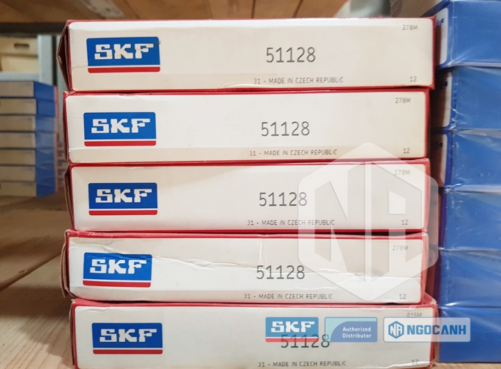 Vòng bi SKF 51128 chính hãng phân phối bởi Mua bán Vòng Bi - Đại lý ủy quyền SKF Vòng bi SKF 51128 chính hãng