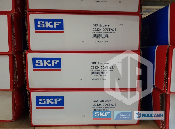 Vòng bi 22324 CC/C3W33 chính hãng phân phối bởi Mua bán Vòng Bi - Đại lý ủy quyền SKF Vòng bi 22324 CC/C3W33 chính hãng