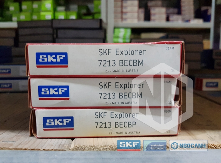 Vòng bi SKF 7213 BECBM chính hãng phân phối bởi Mua bán Vòng Bi - Đại lý ủy quyền SKF Vòng bi SKF 7213 BECBM chính hãng