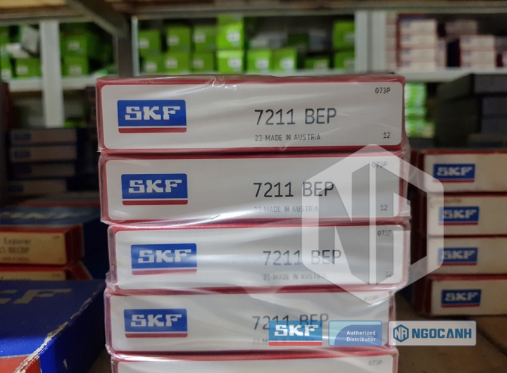 Vòng bi SKF 7211 BEP chính hãng phân phối bởi Mua bán Vòng Bi - Đại lý ủy quyền SKF Vòng bi SKF 7211 BEP chính hãng