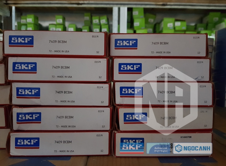 Vòng bi SKF 7409 BCBM chính hãng phân phối bởi Mua bán Vòng Bi - Đại lý ủy quyền SKF Vòng bi SKF 7409 BCBM chính hãng