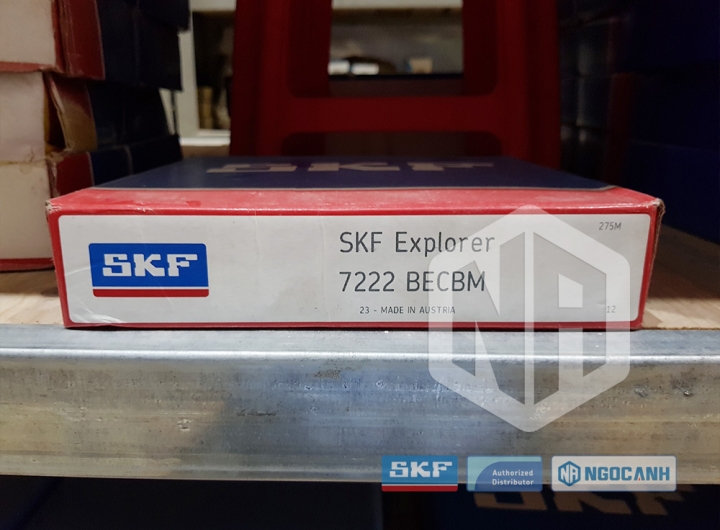 Vòng bi SKF 7222 BECBM chính hãng phân phối bởi Mua bán Vòng Bi - Đại lý ủy quyền SKF Vòng bi SKF 7222 BECBM chính hãng