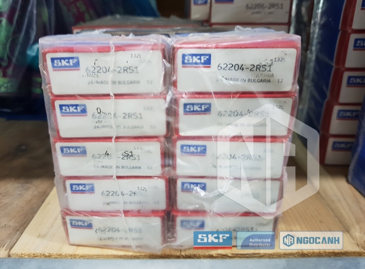Vòng bi SKF 62204-2RS1 chính hãng phân phối bởi Mua bán Vòng Bi - Đại lý ủy quyền SKF Vòng bi SKF 62204-2RS1 chính hãng