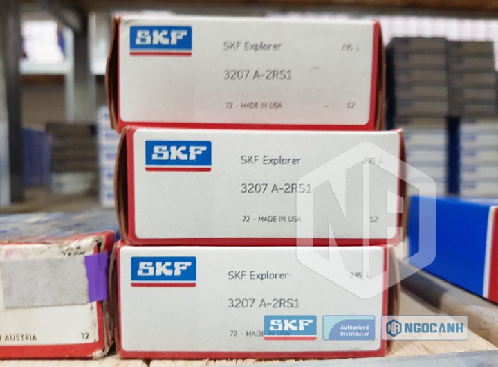 Vòng bi SKF 3207 A-2RS1 chính hãng phân phối bởi Mua bán Vòng Bi - Đại lý ủy quyền SKF Vòng bi SKF 3207 A-2RS1 chính hãng