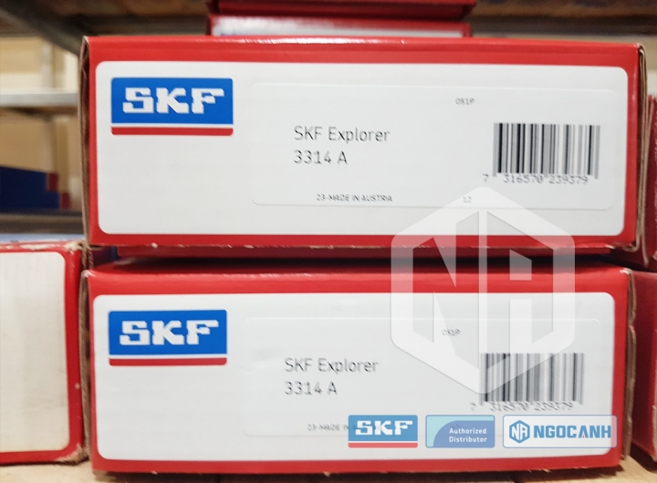 Vòng bi SKF 3314 A chính hãng phân phối bởi Mua bán Vòng Bi - Đại lý ủy quyền SKF Vòng bi SKF 3314 A chính hãng