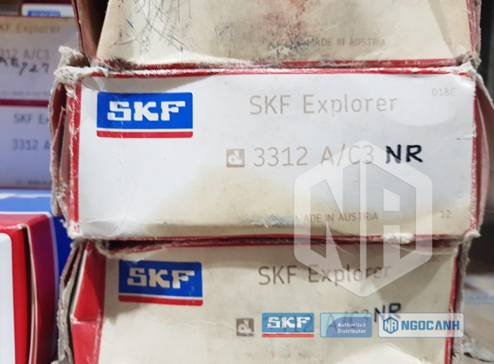 Vòng bi SKF 3312 A/C3 chính hãng phân phối bởi Mua bán Vòng Bi - Đại lý ủy quyền SKF Vòng bi SKF 3312 A/C3 chính hãng