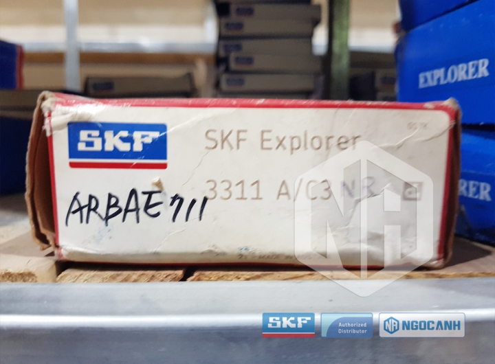 Vòng bi SKF 3311 A/C3 chính hãng phân phối bởi Mua bán Vòng Bi - Đại lý ủy quyền SKF Vòng bi SKF 3311 A/C3 chính hãng