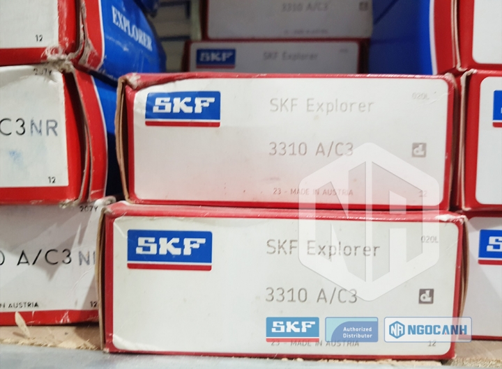 Vòng bi SKF 3310 A/C3 chính hãng phân phối bởi Mua bán Vòng Bi - Đại lý ủy quyền SKF Vòng bi SKF 3310 A/C3 chính hãng