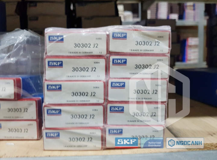 Vòng bi SKF 30302 J2 chính hãng phân phối bởi Mua bán Vòng Bi - Đại lý ủy quyền SKF Vòng bi SKF 30302 J2 chính hãng