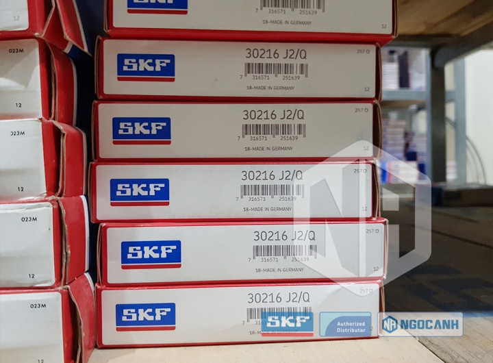 Vòng bi SKF 30216 J2/Q chính hãng phân phối bởi Mua bán Vòng Bi - Đại lý ủy quyền SKF Vòng bi SKF 30216 J2/Q chính hãng