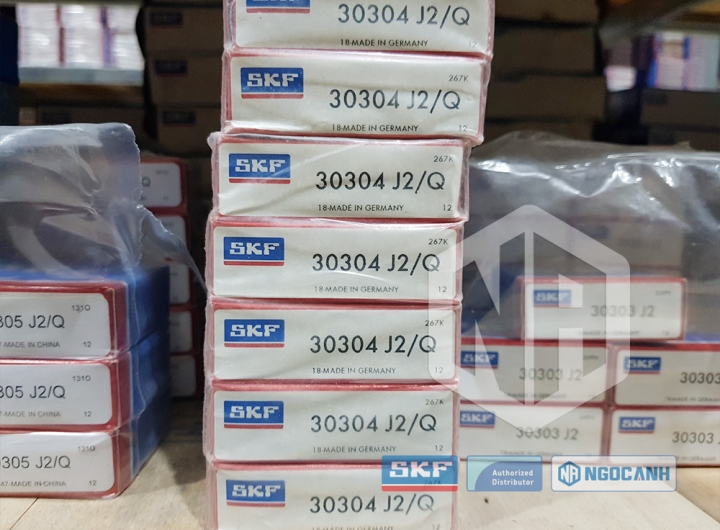 Vòng bi SKF 30304 J2/Q chính hãng phân phối bởi Mua bán Vòng Bi - Đại lý ủy quyền SKF Vòng bi SKF 30304 J2/Q chính hãng