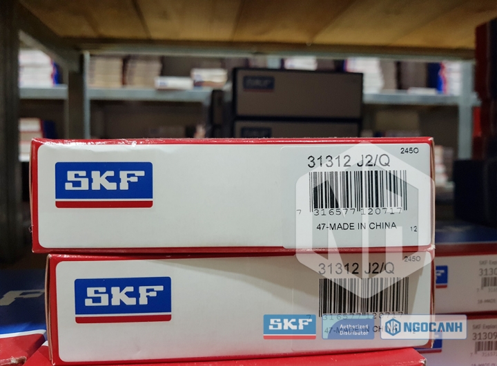 Vòng bi SKF 31312 J2/Q chính hãng phân phối bởi Mua bán Vòng Bi - Đại lý ủy quyền SKF Vòng bi SKF 31312 J2/Q chính hãng
