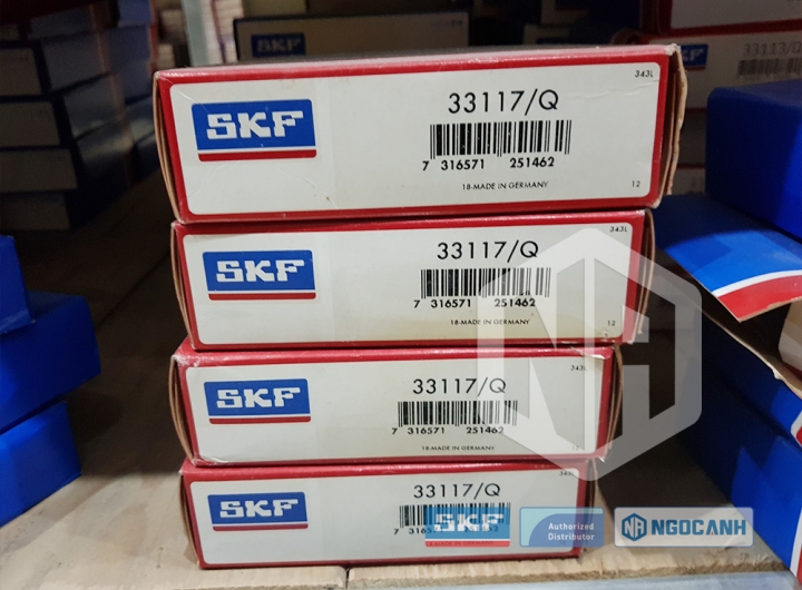 Vòng bi SKF 33117 Q chính hãng phân phối bởi Mua bán Vòng Bi - Đại lý ủy quyền SKF Vòng bi SKF 33117 Q chính hãng