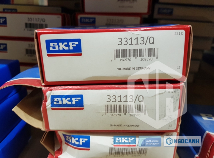 Vòng bi SKF 33113 Q chính hãng phân phối bởi Mua bán Vòng Bi - Đại lý ủy quyền SKF Vòng bi SKF 33113 Q chính hãng