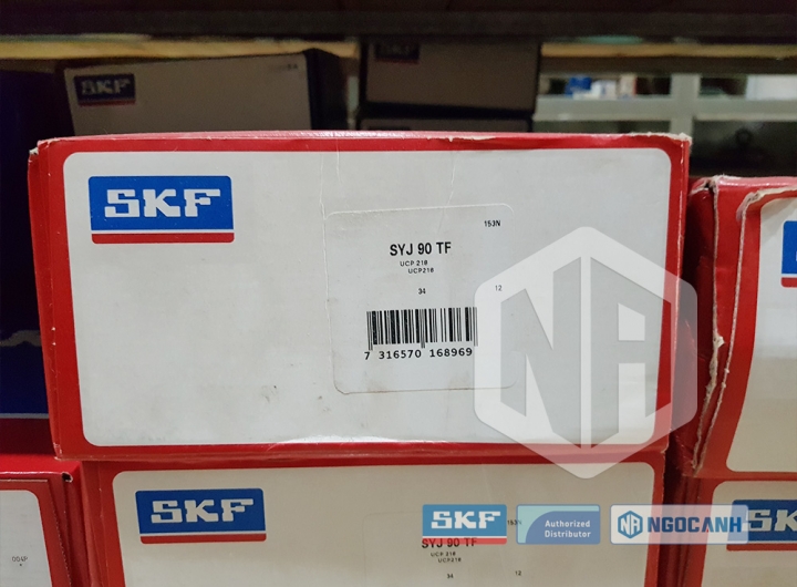 Gối đỡ SKF SYJ 90 TF chính hãng phân phối bởi Mua bán Vòng Bi - Đại lý ủy quyền SKF Gối đỡ SKF SYJ 90 TF chính hãng