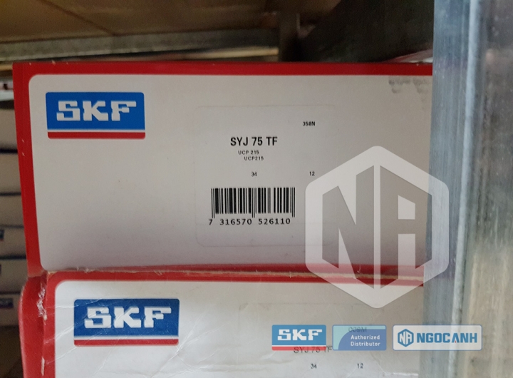 Gối đỡ SKF SYJ 75 TF chính hãng phân phối bởi Mua bán Vòng Bi - Đại lý ủy quyền SKF Gối đỡ SKF SYJ 75 TF chính hãng