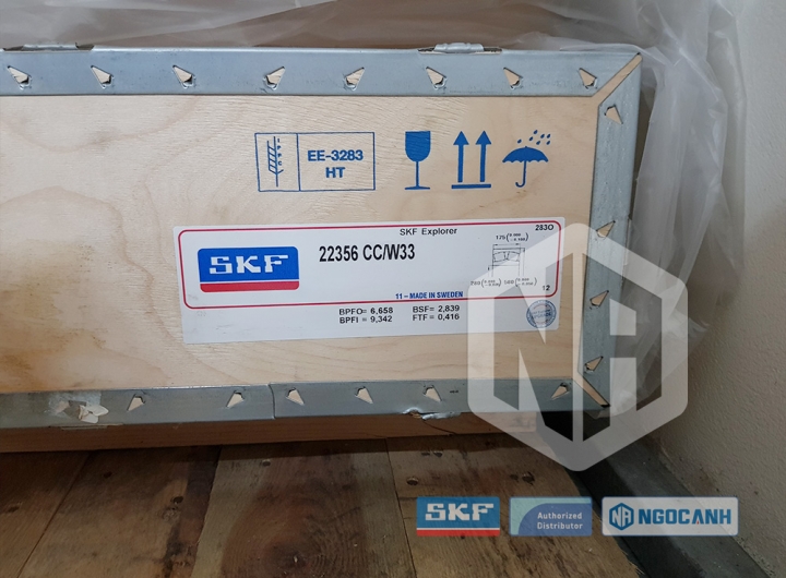 Vòng bi SKF 22356 CC/W33 chính hãng phân phối bởi Mua bán Vòng Bi - Đại lý ủy quyền SKF Vòng bi SKF 22356 CC/W33 chính hãng