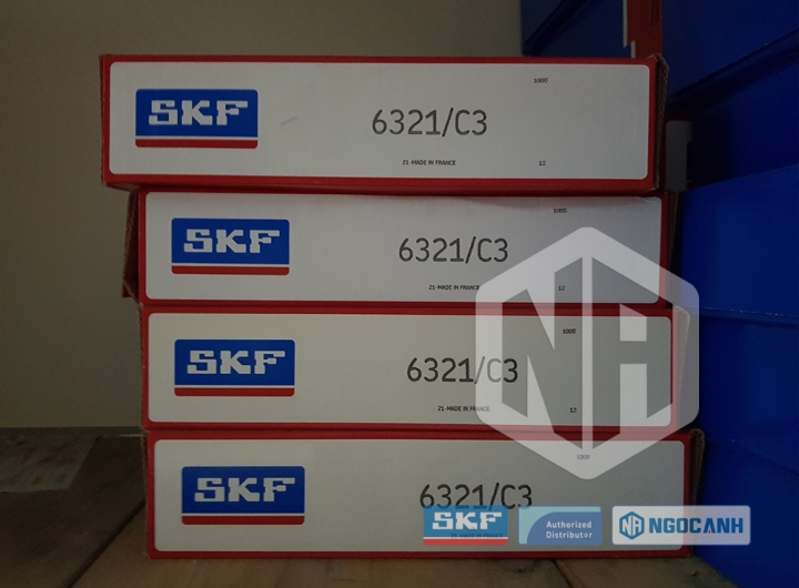 Vòng bi SKF 6321/C3 chính hãng phân phối bởi Mua bán Vòng Bi - Đại lý ủy quyền SKF Vòng bi SKF 6321/C3 chính hãng