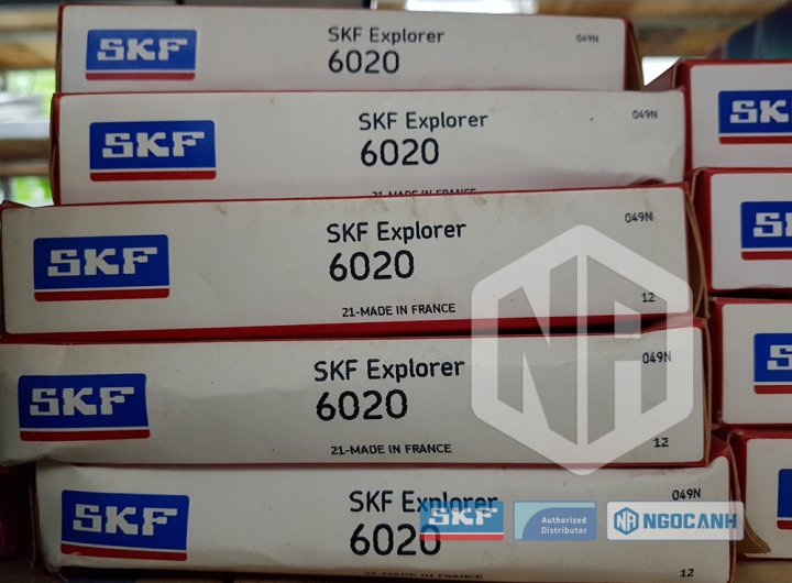 Vòng bi SKF 6020 chính hãng phân phối bởi Mua bán Vòng Bi - Đại lý ủy quyền SKF Vòng bi SKF 6020 chính hãng