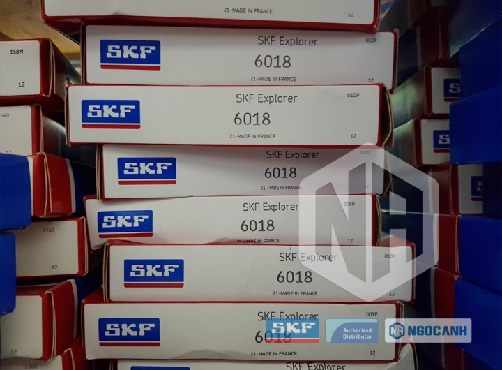 Vòng bi SKF 6018 chính hãng phân phối bởi Mua bán Vòng Bi - Đại lý ủy quyền SKF Vòng bi SKF 6018 chính hãng
