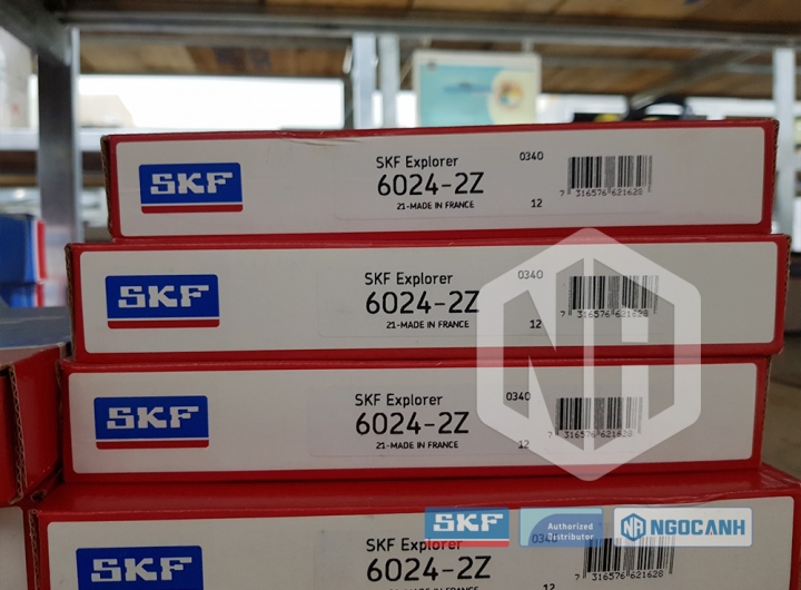 Vòng bi SKF 6024-2Z chính hãng phân phối bởi Mua bán Vòng Bi - Đại lý ủy quyền SKF Vòng bi SKF 6024-2Z chính hãng