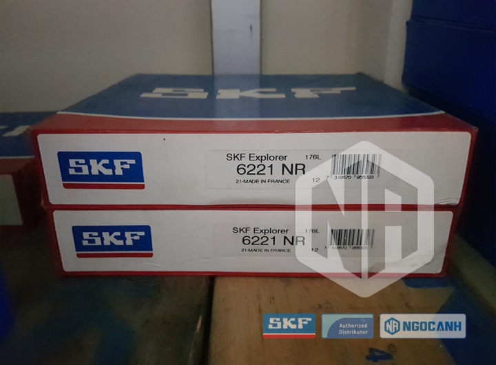 Vòng bi SKF 6221 NR chính hãng phân phối bởi Mua bán Vòng Bi - Đại lý ủy quyền SKF Vòng bi SKF 6221 NR chính hãng